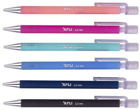 Автоматичен молив Apli 0.5, асортимент
