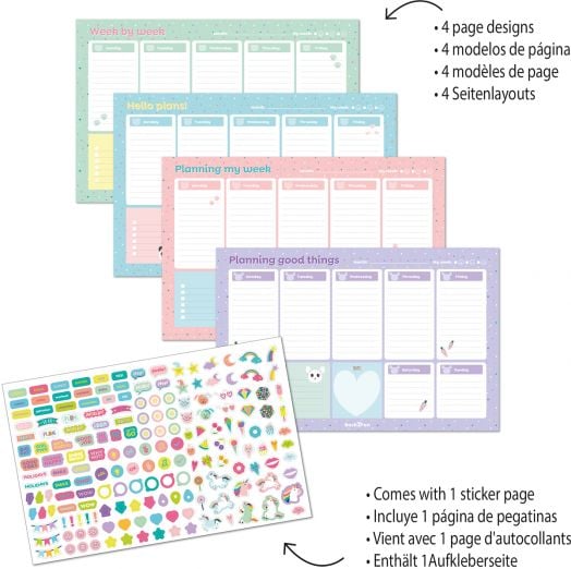 Седмичен планер Miquelrius Back2Fun A4