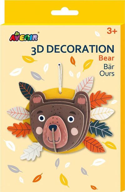 Направи сам 3D декорация Avenir - Мечка