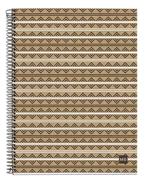 Тетрадка Miquelrius Ecoazteca А4 със спирала и листа с широки редове