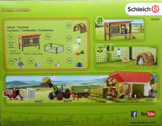 Фигурка Schleich: Заешка колибка