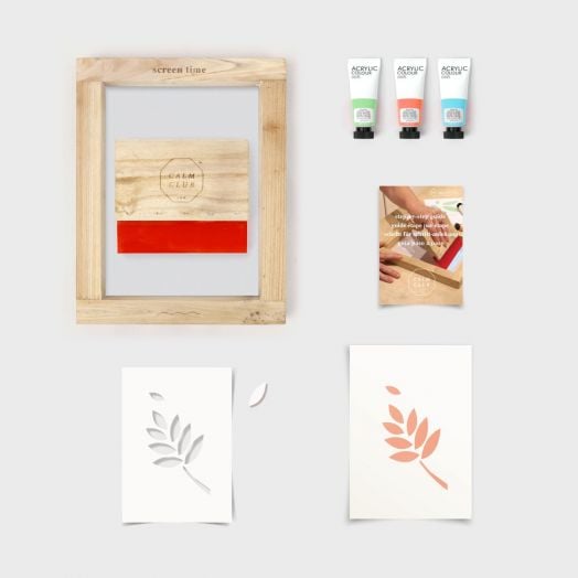 Комплект за ситопечат Calm Club