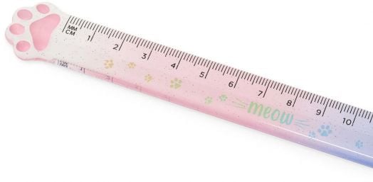 Линийка Legami - Meow Kitty, 15 см.