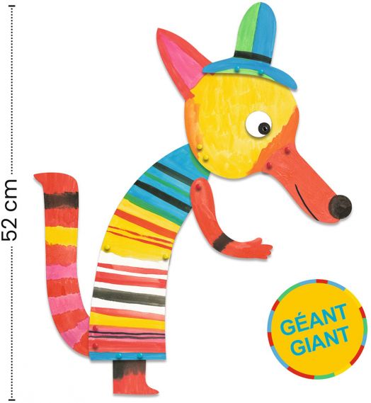 Творчески комплект Djeco - The Fox Family