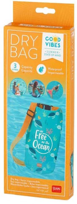 Водоустойчива чанта Legami - Sea Turtle, 3 литра