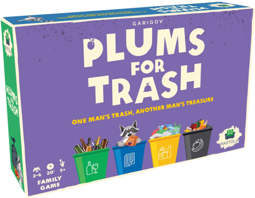 Настолна игра: Plums for Trash