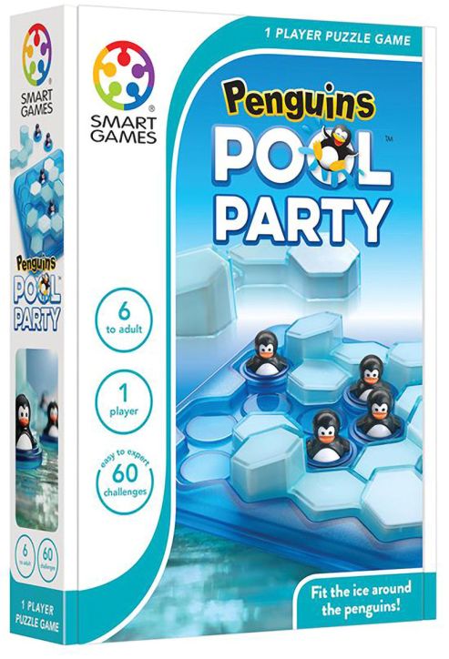 Логическа игра Smart Games: Penguins Pool Party