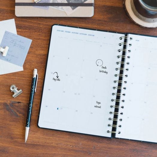 Седмичен планер Grupo Erik Astral за 12 месеца - август 2025 / юли 2026 година