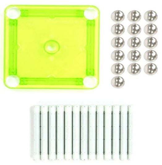 Магнитен конструктор Geomag Glow, 30 части