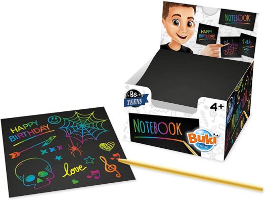 Творчески комплект Buki - Скрапбук със 150 листчета