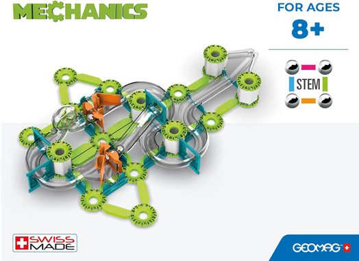 Магнитен конструктор Geomag - Mechanics Gravity, 153 части