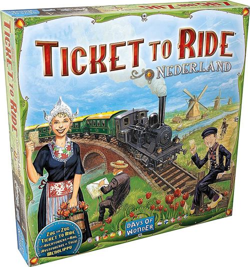 Разширение за настолна игра Ticket to Ride: Nederland