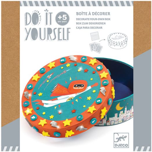 Креативен комплект Djeco - Направи си кутия за сувенири