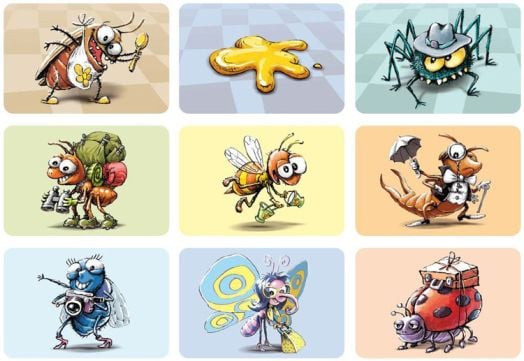 Детска настолна игра: Хотел за буболечки