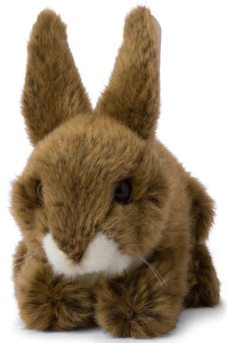 Плюшена играчка WWF - Кафяв заек, 19 см.