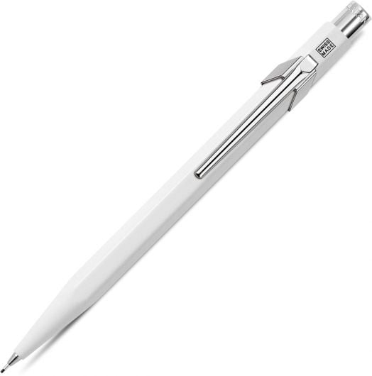 Автоматичен молив Caran d'Ache 844 Metal Collection, бял