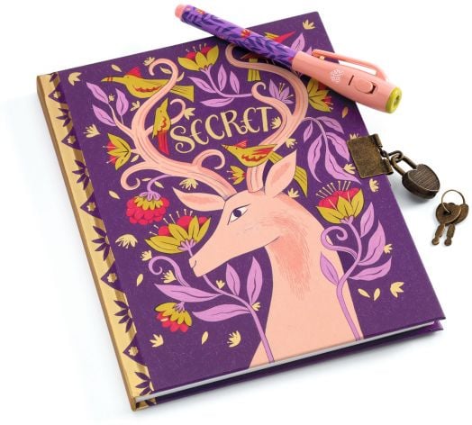 Таен дневник с магическа химикалка Djeco - Melissa