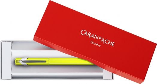 Писалка Caran d'Ache 849 Metal Fluo Yellow