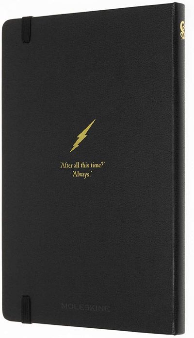 Класически тефтер Moleskine Limited Editions Harry Potter Deathly Hallows с твърди корици и линирани страници