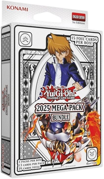 Карти за игра Yu-Gi-Oh! 2025 Mega-Pack Bundle Tuckbox