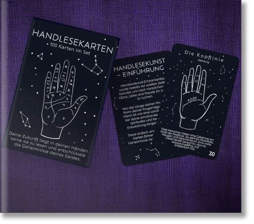 Карти Gift Republic - Гледане на ръка, немски език