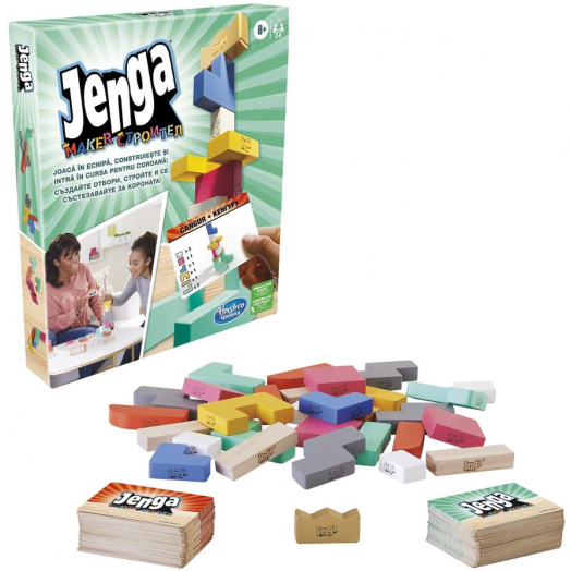 Настолна игра: Дженга Строител