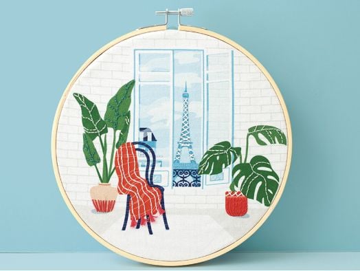 Комплект за бродиране Graine Creative - Париж