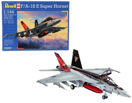 Сглобяем модел Revell - Изтребител F/A-18E Super Hornet