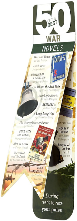 Разделител за книга - Военни романи