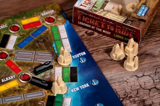 Настолна игра Ticket To Ride Legacy: Legends of the West