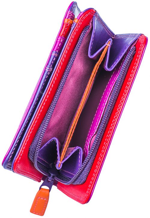 Дамски портфейл с цип Mywalit Sangria Multi