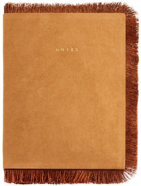 Кафяв тефтер Miquelrius с ресни, 80 нелинирани листа