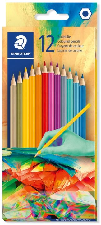 Цветни моливи Staedtler Multiverse, 12 цвята, вариант 2