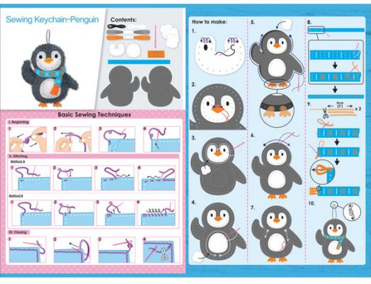 Уший сам ключодържател Avenir - Пингвин