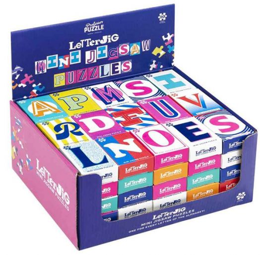 Мини пъзел Professor Puzzle - Букви, асортимент