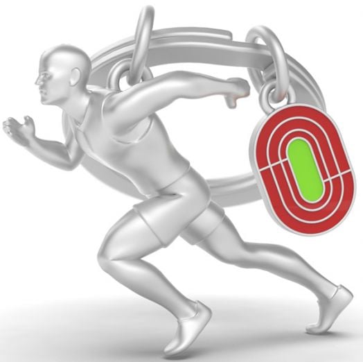 Ключодържател Metalmorphose - Runner Athlete