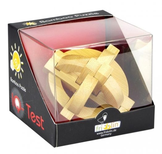 3D пъзел от бамбук - Двоен диск