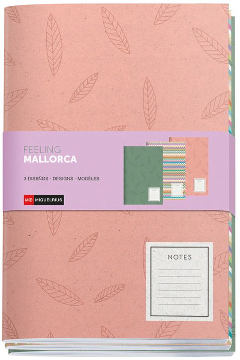 Комплект от 3 тетрадки Miquelrius Mallorca