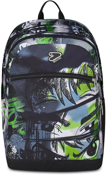 Ученическа раница Seven Pro XXL Reversible Detach Green