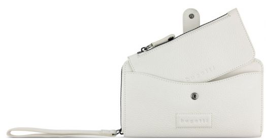 Дамски портфейл Bugatti Elsa Long Wallet, бял