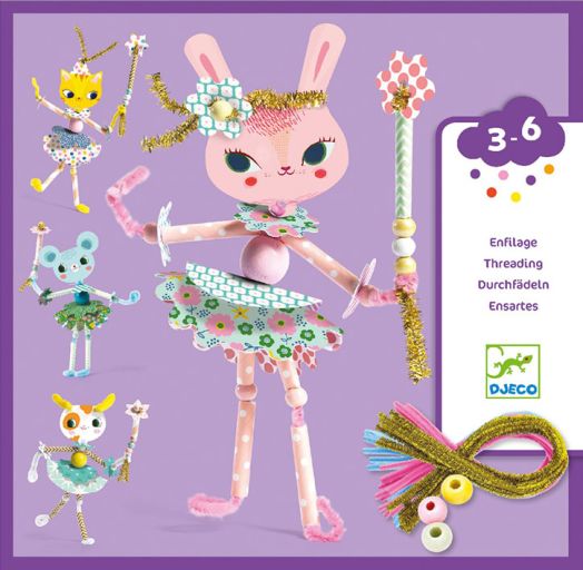 Творчески комплект Djeco - Направи животинки My Fairies