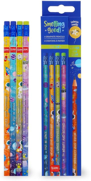 Комплект ароматизирани моливи Legami - Space