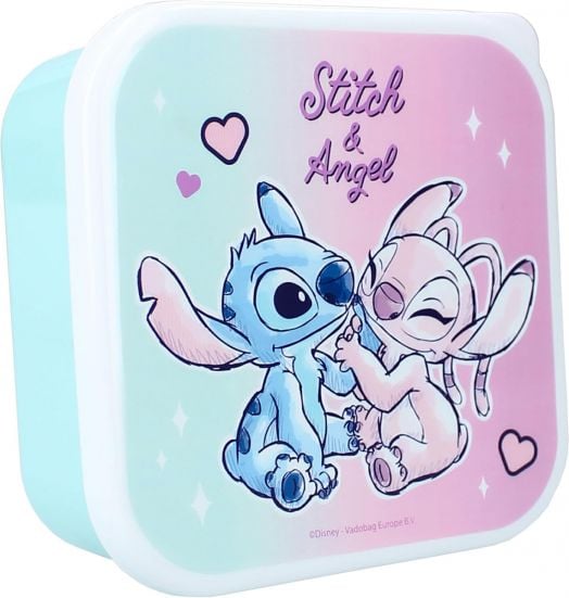 Комплект кутии за храна Vadobag Stitch Let's Eat, 3 бр.