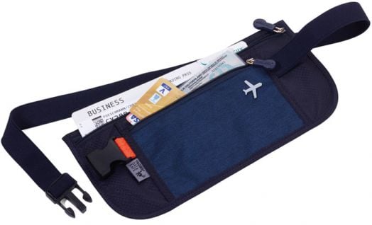 Чанта за през кръста Troika, синя