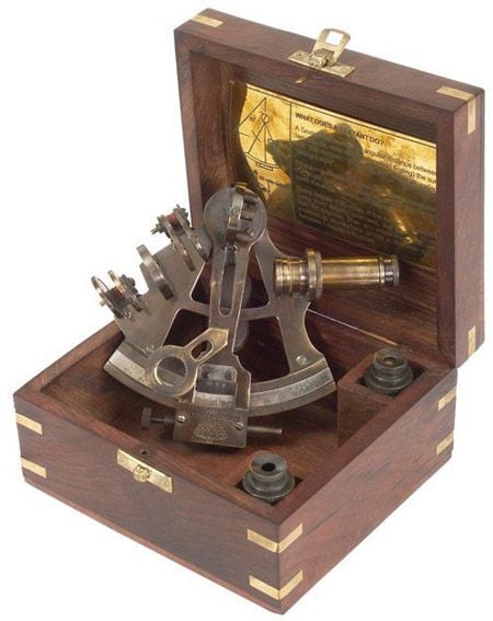 Секстант в дървена кутия Ventura