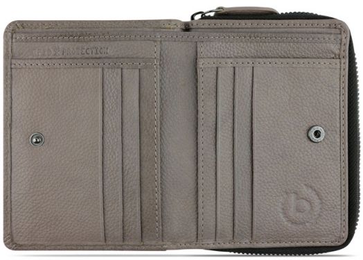 Дамски портфейл Bugatti Bella Ladies Zip Wallet, таупе