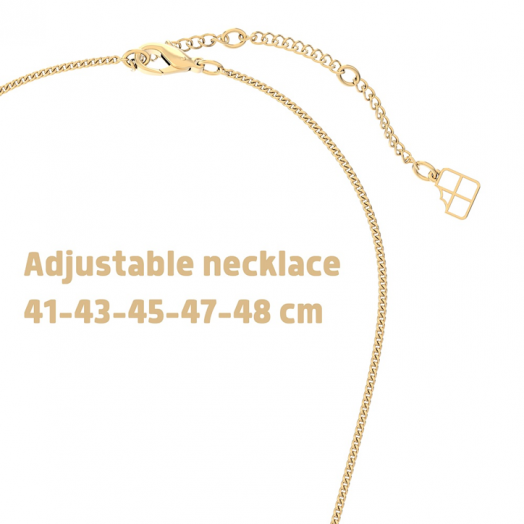 Колие с медальон Chocli - Connected Hearts