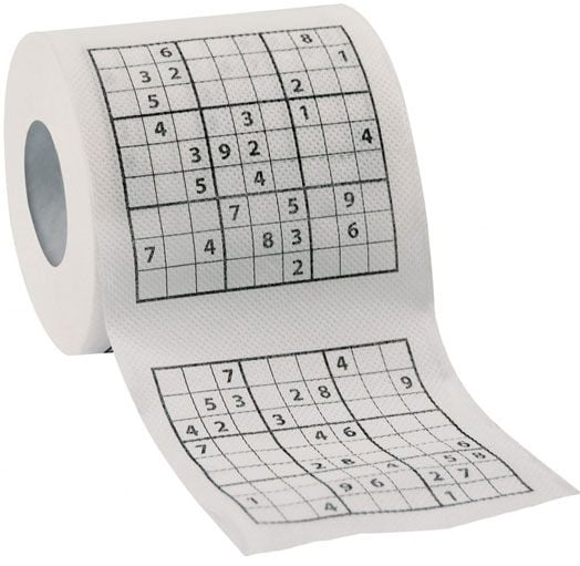 Тоалетна хартия Legami - Судоку
