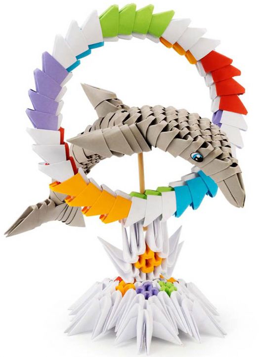 Творчески комплект за 3D оригами Alexander - Делфин