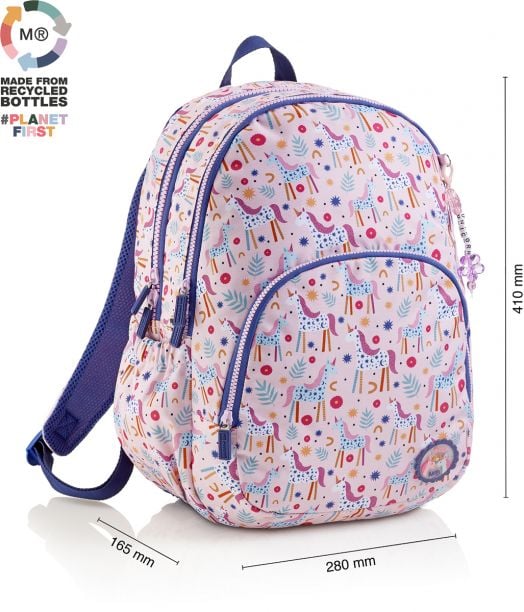 Раница Miquelrius Unicorn 2025 с две отделения, 27 л.